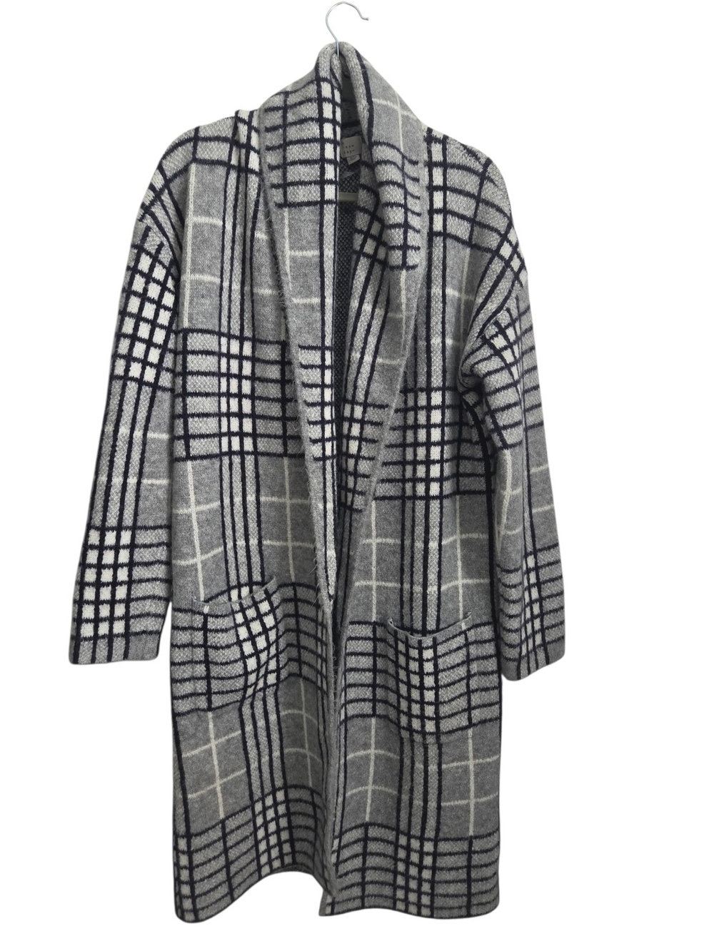 a new day Gray and Black Knit Cardigan/Coatigan